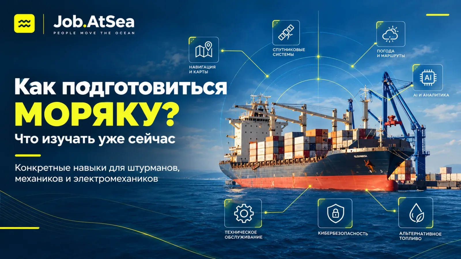 Как подготовиться моряку: что изучать уже сейчас