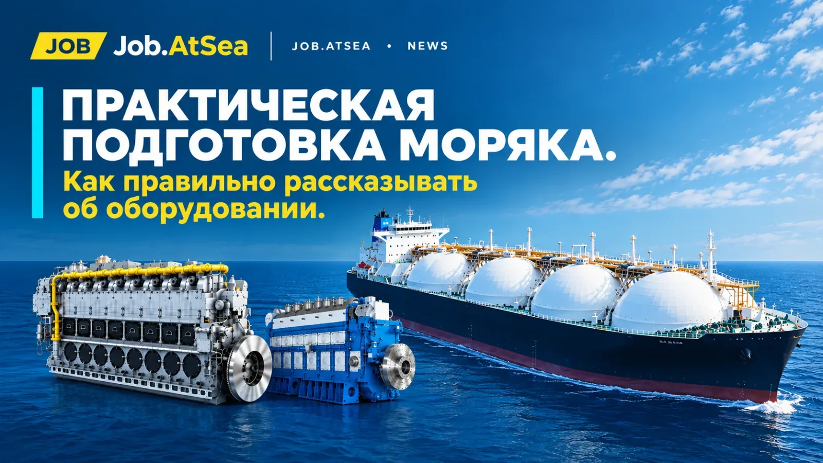 Практическая подготовка моряка. Как правильно рассказывать об оборудовании.
