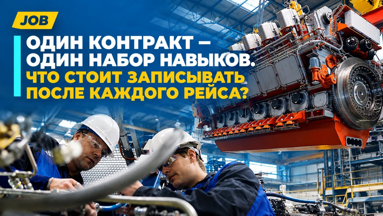 Один контракт — один набор навыков. Что стоит записывать после каждого рейса?