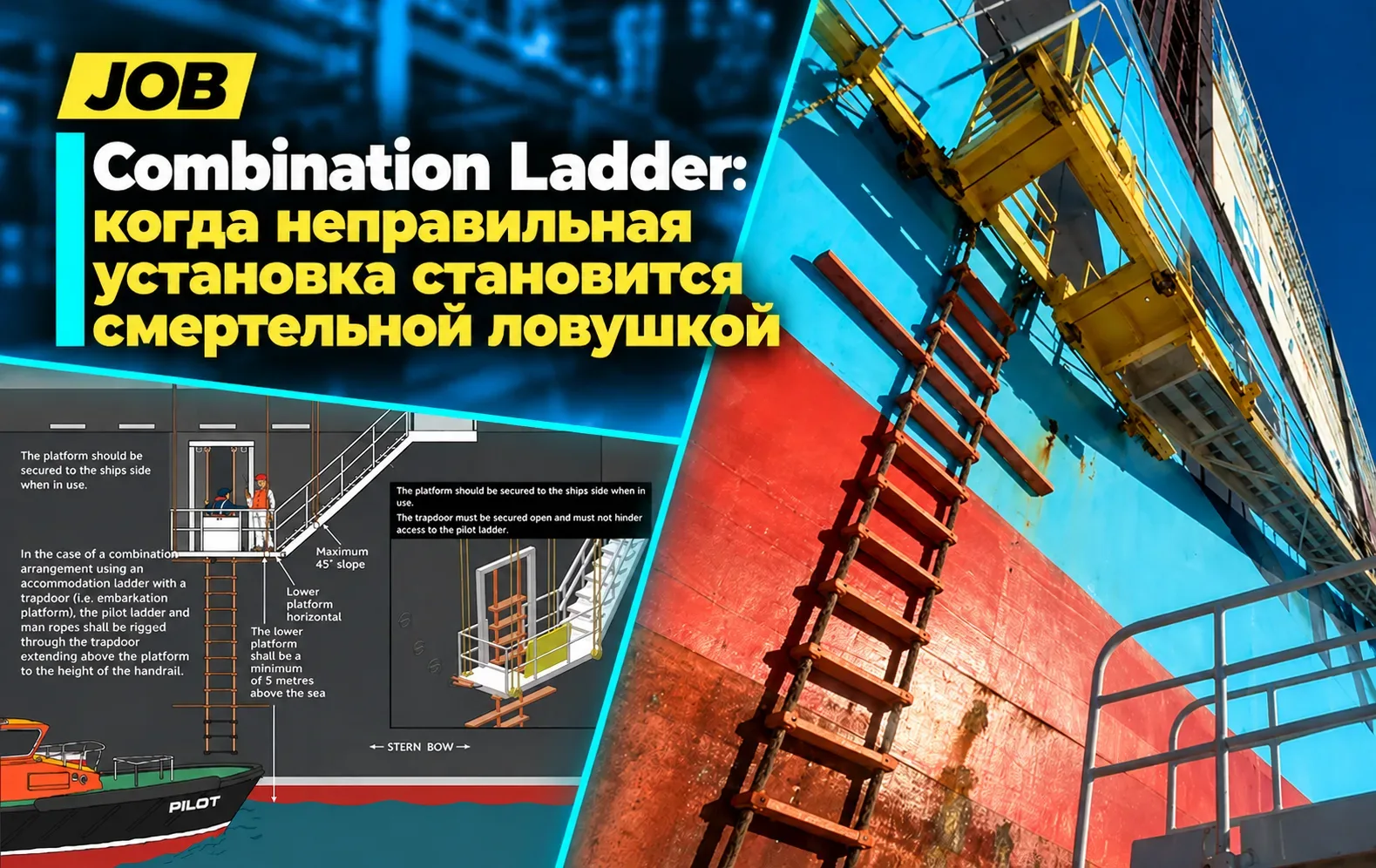 Combination Ladder: когда неправильная установка становится смертельной ловушкой.